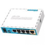 Mikrotik RB952Ui-5ac2nD - Punto de Acceso HAP AC Lite AC750 Router con 5 puertos Ethernet, WiFi Dual-Band, PoE Pasivo, USB, RouterOS